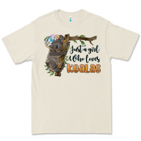 Bone just a girl who loves koalas Premium Tee - BarkalooDesign