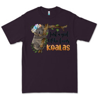 Plum just a girl who loves koalas Premium Tee - BarkalooDesign