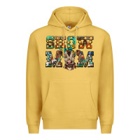 Antique Gold show mom brown calf Premium Hoodie - BarkalooDesign
