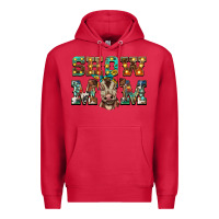 Cardinal show mom brown calf Premium Hoodie - BarkalooDesign