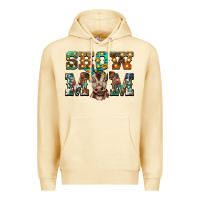 Pina Colada show mom brown calf Premium Hoodie - BarkalooDesign