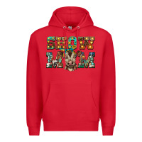 Red show mom brown calf Premium Hoodie - BarkalooDesign