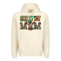 Sandshell show mom brown calf Premium Hoodie - BarkalooDesign