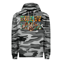 Slate Camo show mom brown calf Premium Hoodie - BarkalooDesign