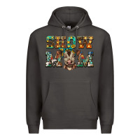Smoke show mom brown calf Premium Hoodie - BarkalooDesign