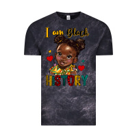 Cloud Black i am black history Vintage Tee - HRA Design Shop