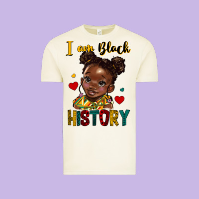 I Am Black History Vintage Tee Designed By Hra Design Shop