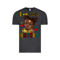 Vintage Black i am black history Vintage Tee - HRA Design Shop