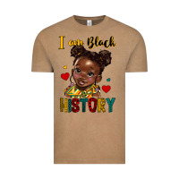 Vintage Coffee i am black history Vintage Tee - HRA Design Shop