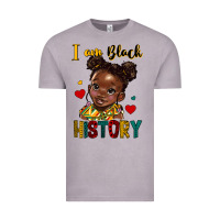 Vintage Zinc i am black history Vintage Tee - HRA Design Shop