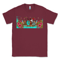 Burgundy western nurse libbey glass Classic Tee - BundleAndBundleShop