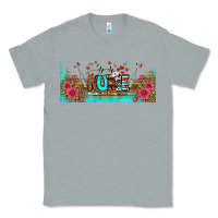 Heather Grey western nurse libbey glass Classic Tee - BundleAndBundleShop