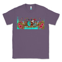 Lavender western nurse libbey glass Classic Tee - BundleAndBundleShop