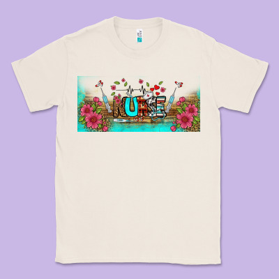Western Nurse Libbey Glass Classic Tee Designed By Bundleandbundleshop