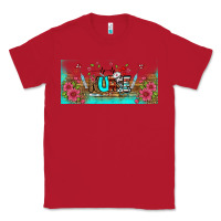 Red western nurse libbey glass Classic Tee - BundleAndBundleShop