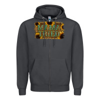 Smoke Sunflower Leopard Mama Tried Zipper Hoodie - Jasminsmagicworld