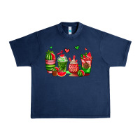 Navy watermelon coffee cups Urban Heavy Tee - AdoDesignShop