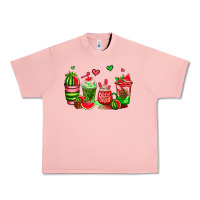 Salmon watermelon coffee cups Urban Heavy Tee - AdoDesignShop