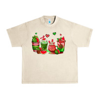 Sandshell watermelon coffee cups Urban Heavy Tee - AdoDesignShop