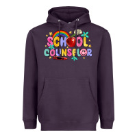 Plum school counselor Heavyweight Hoodie - MaliasSmallBusiness