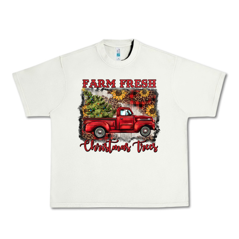 Farm Fresh Christmas Trees Urban Heavy Tee by BarkalooDesign | Teevron