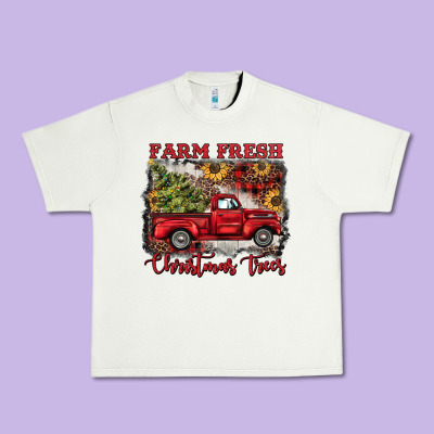 Farm Fresh Christmas Trees Urban Heavy Tee Designed By Barkaloodesign