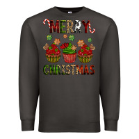 Smoke Merry Christmas cupcakes Premium Sweatshirt - NancyCooperArtShop