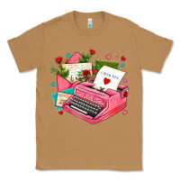 Toasted Coconut pink typewriter and letters Classic Tee - AdoDesignShop