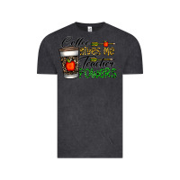 Vintage Black coffee gives me teacher powers Vintage Tee - CowhideDigitalArt