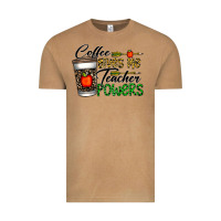 Vintage Camel coffee gives me teacher powers Vintage Tee - CowhideDigitalArt