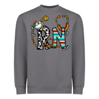 Storm rn nurse Heavyweight Sweatshirt - CowhideDigitalArt