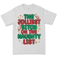 Dove Grey the jolliest bitch on the naughty list Premium Tee - MaliasSmallBusiness