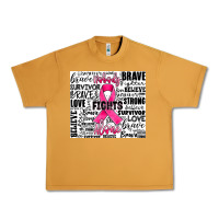 Peanut Butter breast cancer nobody fights alone Urban Heavy Tee - JahusDesignShop