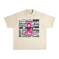 Sandshell breast cancer nobody fights alone Urban Heavy Tee - JahusDesignShop