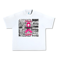 White breast cancer nobody fights alone Urban Heavy Tee - JahusDesignShop