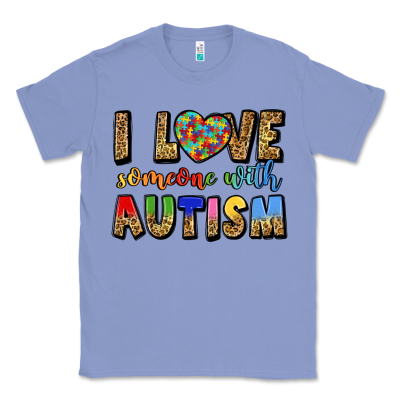 I Love Someone With Autism Classic Tee by LillyAllenDesigns | Teevron