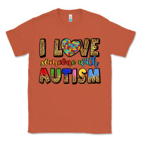 Copper i love someone with autism Classic Tee - LillyAllenDesigns