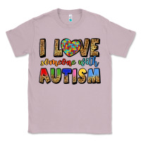 Lilac i love someone with autism Classic Tee - LillyAllenDesigns