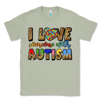 Matcha i love someone with autism Classic Tee - LillyAllenDesigns
