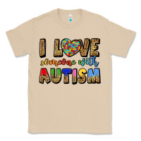 Mushroom i love someone with autism Classic Tee - LillyAllenDesigns