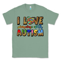 Sage i love someone with autism Classic Tee - LillyAllenDesigns