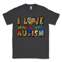 Smoke i love someone with autism Classic Tee - LillyAllenDesigns