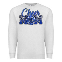 Oatmeal Heather cheer mom Premium Sweatshirt - MaliasSmallBusiness