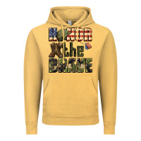Vintage Mustard Honor the brave 4th of july Vintage Hoodie - CowGirlArtShop