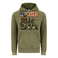 Vintage Olive Honor the brave 4th of july Vintage Hoodie - CowGirlArtShop