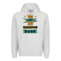 Dove Grey world's best grandpop ever Premium Hoodie - Jasminsmagicworld