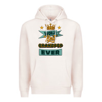 Pale Pink world's best grandpop ever Premium Hoodie - Jasminsmagicworld