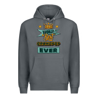 Rock world's best grandpop ever Premium Hoodie - Jasminsmagicworld