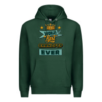 Sports Green world's best grandpop ever Premium Hoodie - Jasminsmagicworld