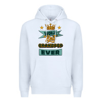 White world's best grandpop ever Premium Hoodie - Jasminsmagicworld